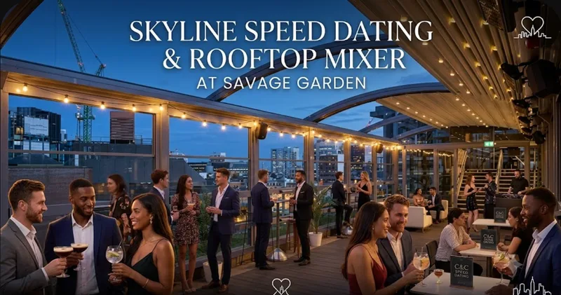 Speed Dating & Mixer at Rooftop Savage (Ages 26-50)