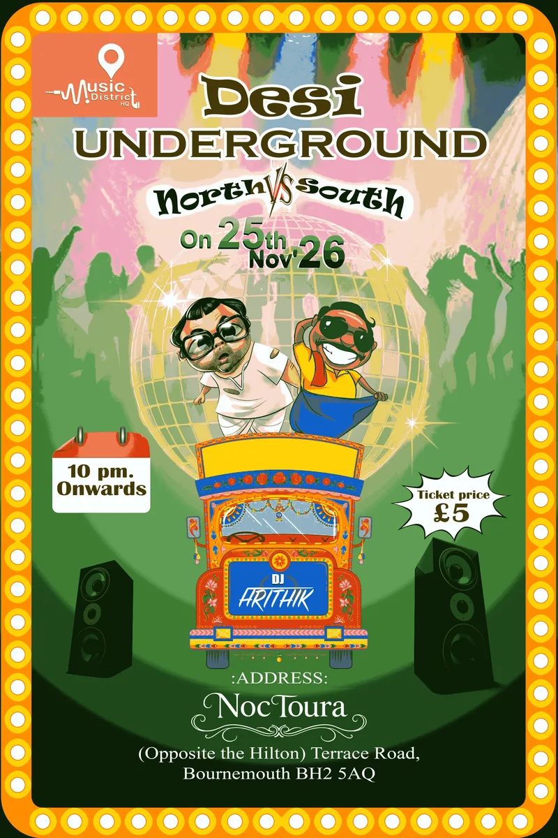 DESI UNDERGROUND — NORTH vs SOUTH