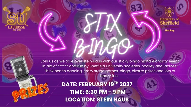 STIX BINGO NIGHT