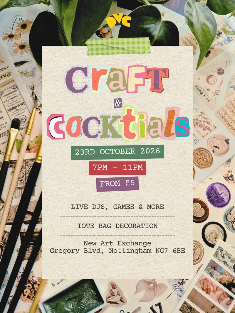 Cocktails & Crafts in Nottingham