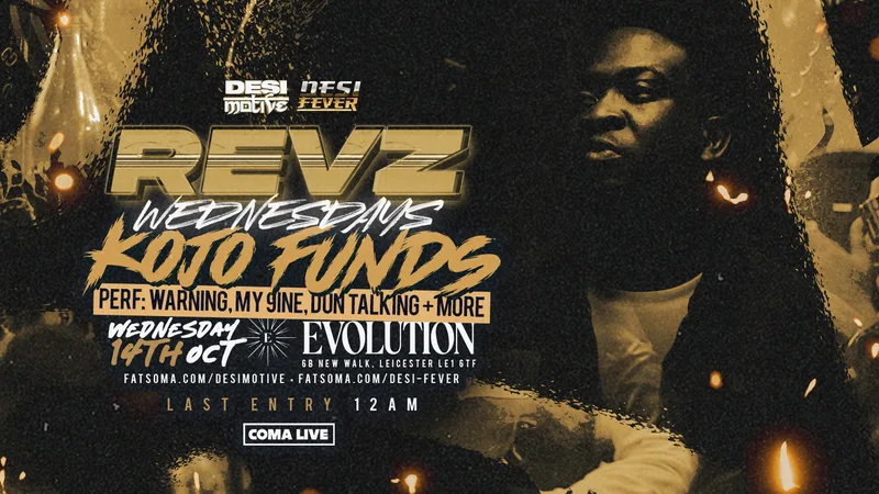 KOJO FUNDS: LIVE|| Revz Wednesdays || Hosted By: DJ Kazz & Friends || Venue: Evolution || Sold Out Every Week