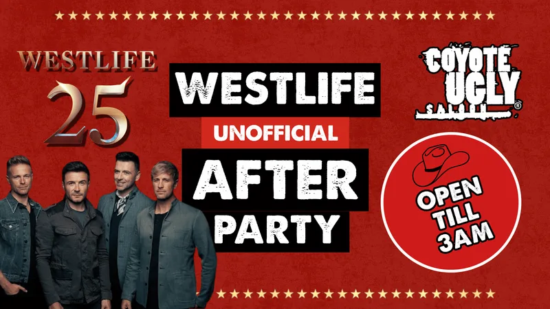 WESTLIFE UNOFFICIAL AFTERPARTY