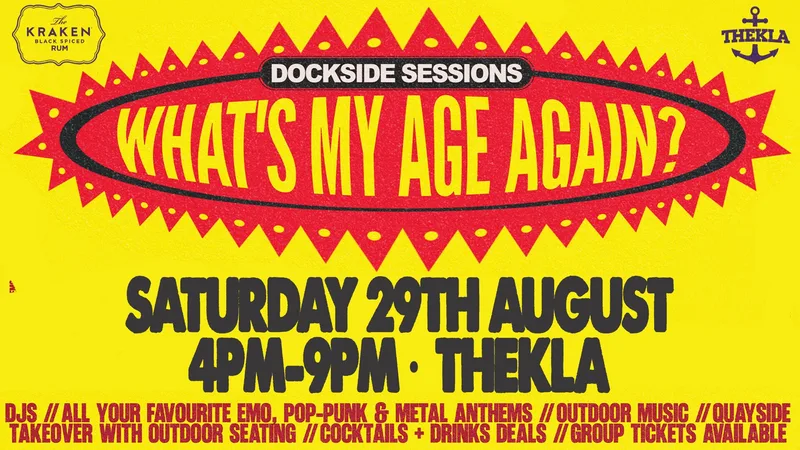 DOCKSIDE SESSIONS: What's My Age Again? Emo Deck Party