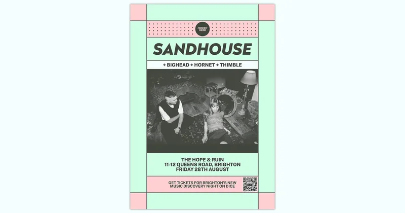 HH Presents: Sandhouse + BIGHEAD + HORNET + Thimble