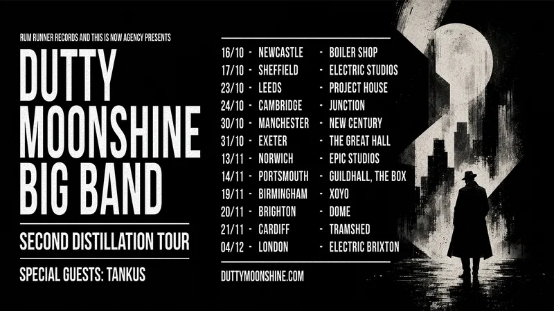 Manchester - Dutty Moonshine Big Band - Second Distillation Tour