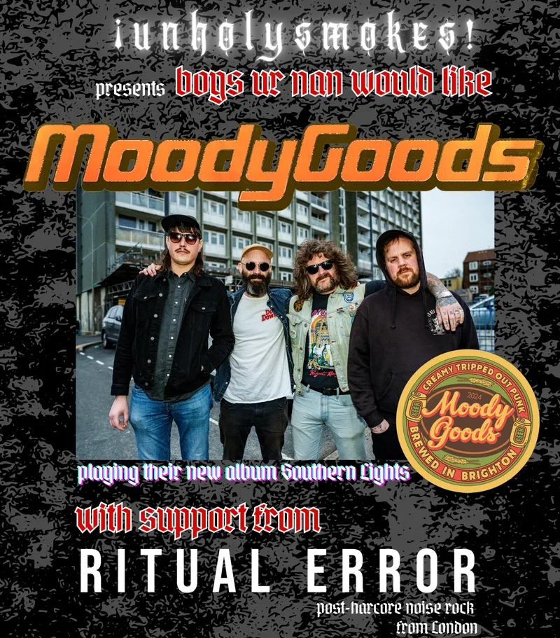 MOODY GOODS AND RITUAL ERROR - MCR - BOYS UR NAN WOULD LIKE