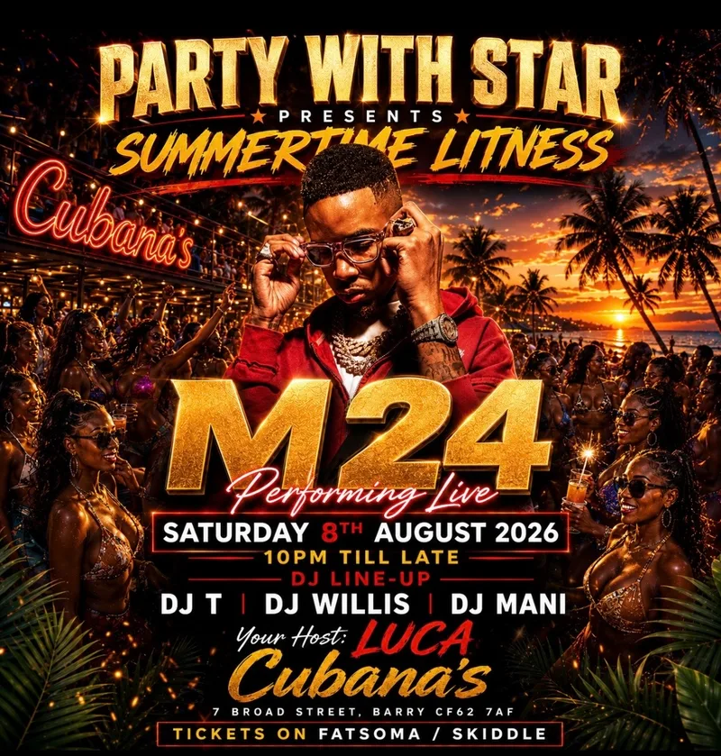 BARRY ( WALES ) We Got M24 and Special Guest Performing live