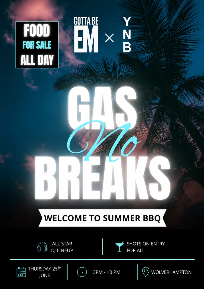 Gas no Breaks BBQ ☀️
