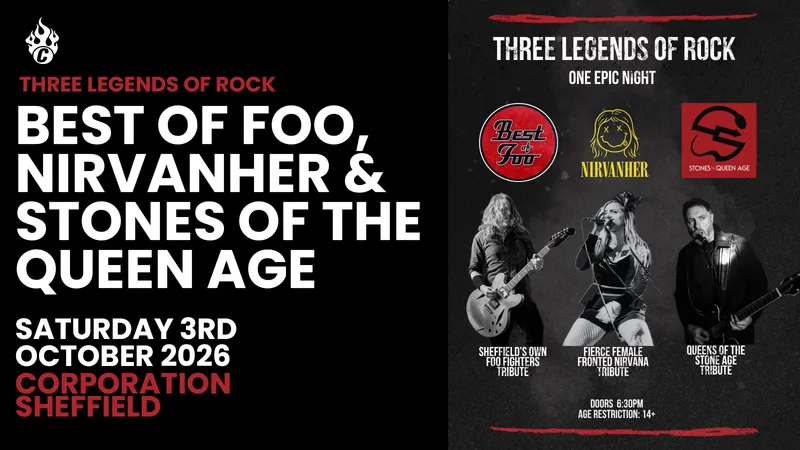 The Ultimate Alternative Rock Tribute Night - Foo Fighters, QOTSA & Nirvana
