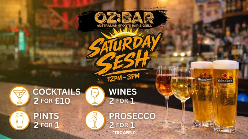 SATURDAY SESH | OZ:BAR | 25.07.26