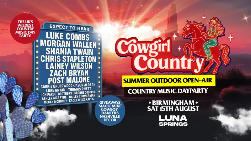 Cowgirl Country - Birmingham - 🤠 Country Music Dayparty!