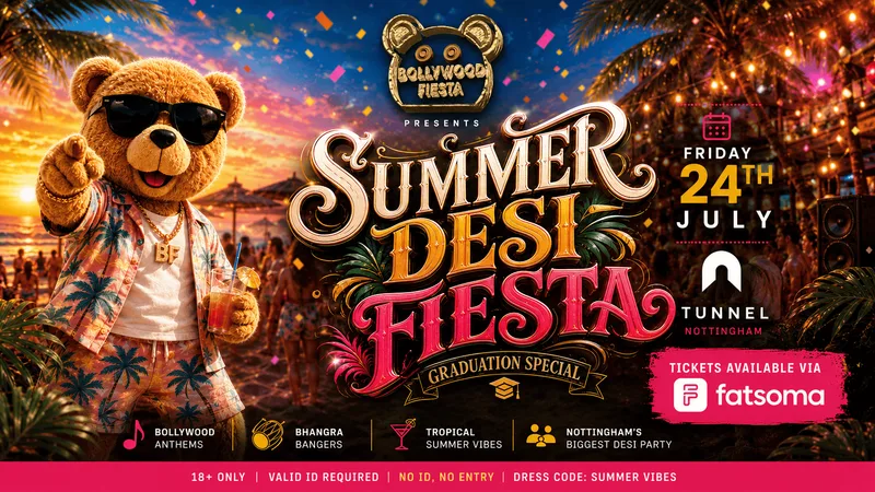 ☀️ BOLLYWOOD FIESTA PRESENTS: SUMMER DESI FIESTA ☀️