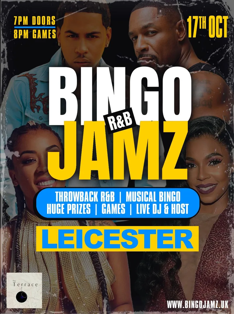 Bingo Jamz Leicester | 17th Oct 2026