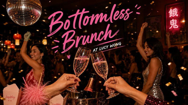 Bottomless Brunch at LUCY WONG -8th of August