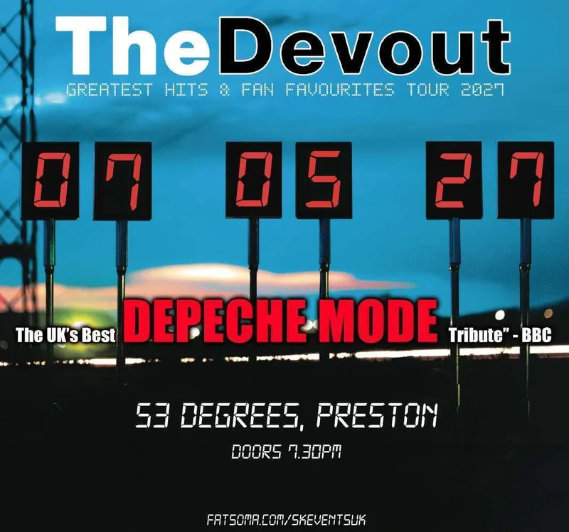 The Devout - Depeche Mode Tribute Act - 53 Degrees, Preston