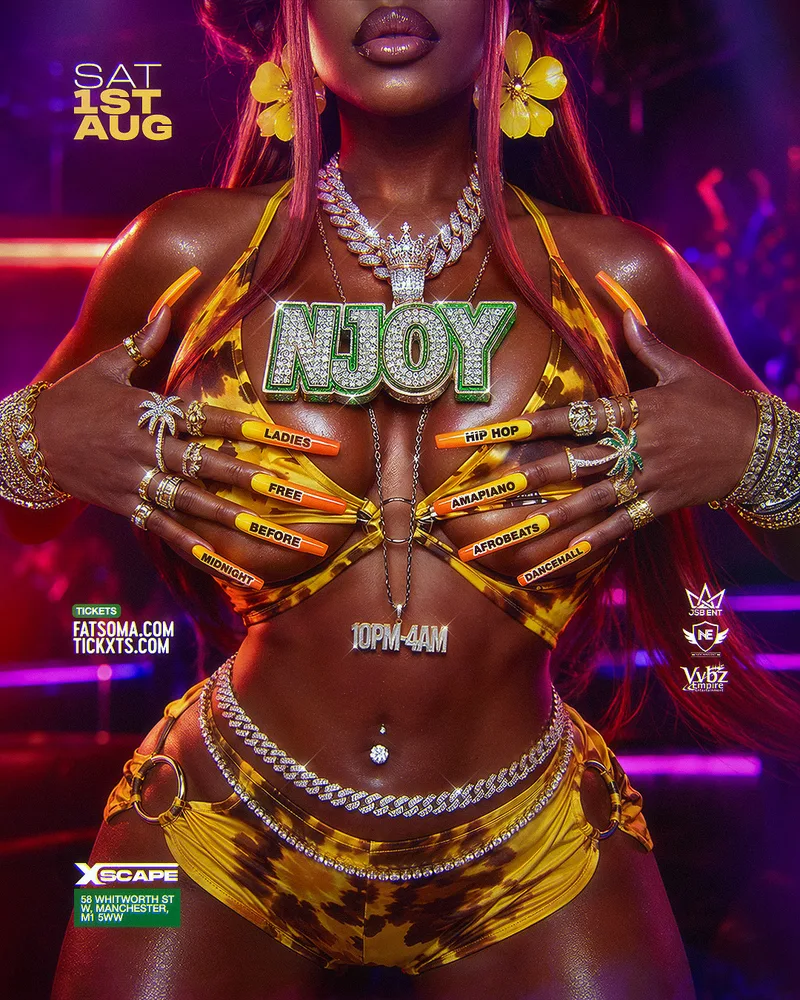 NJOY - HipHop / RnB / House / Afrobeats / Amapiano / Dancehall