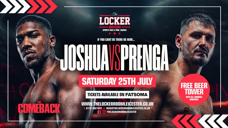 FIGHT NIGHT!!! Anthony Joshua VS Kristian Prenga 🥊🔥