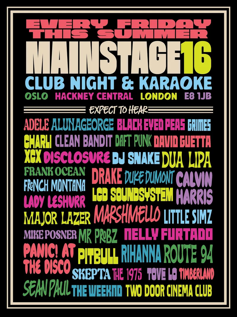 MAINSTAGE16 - Summer Anthems from 2016