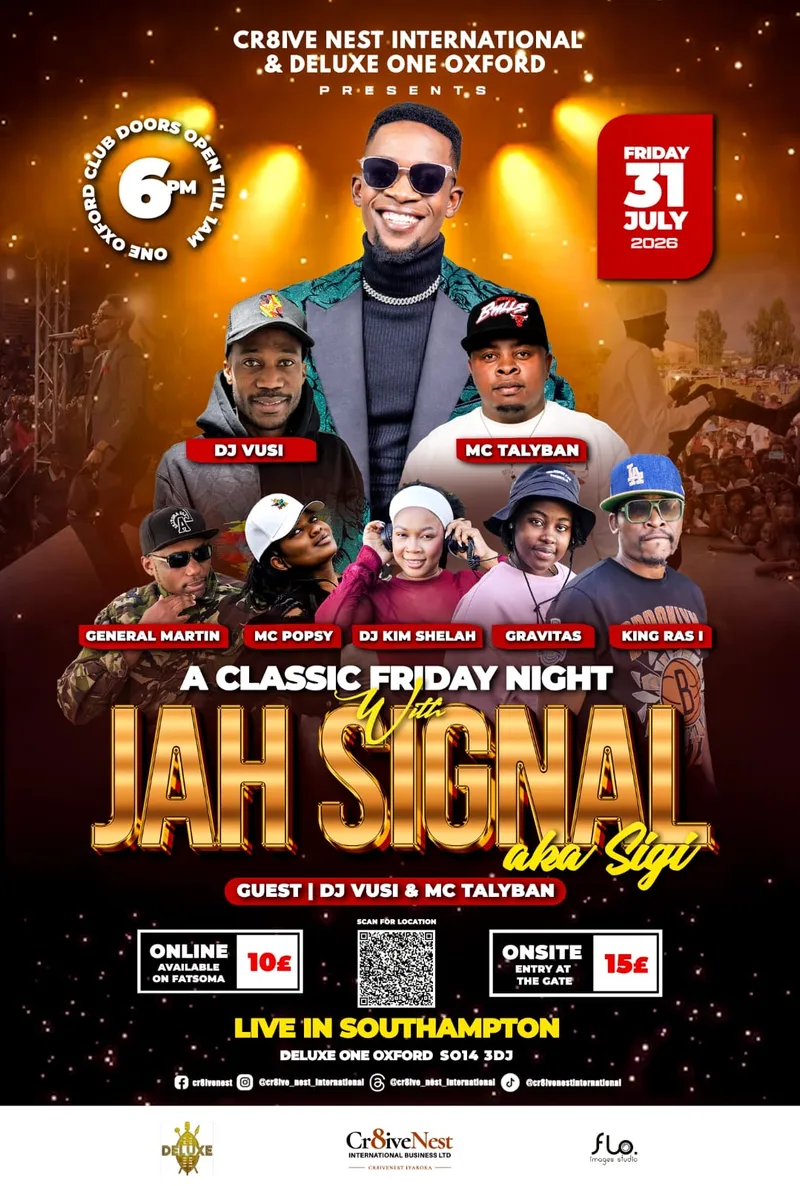 Classic Friday Night with Jah Signal live in Southampton