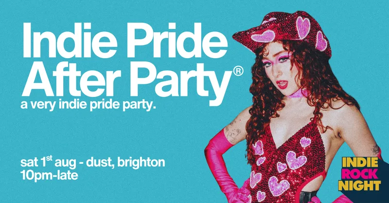 Indie Rock Night ∙ PRIDE AFTER PARTY 🫶 *CLAIM A FREE TICKET*