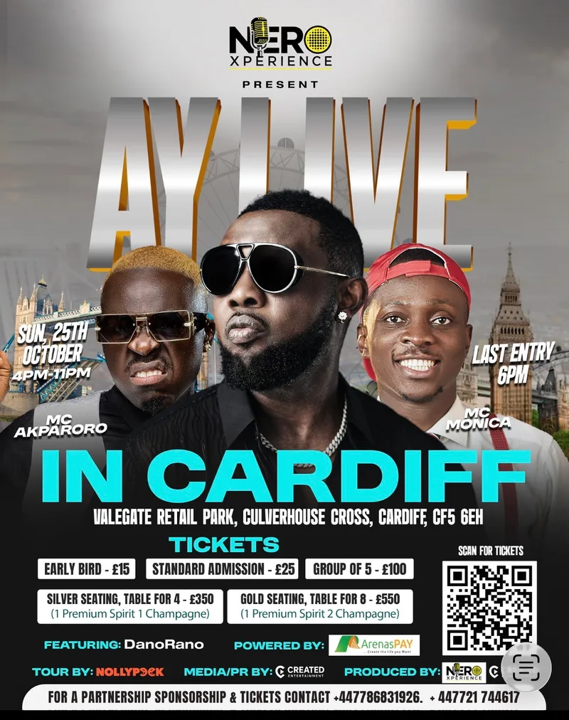 AY COMEDY LIVE IN CARDIF