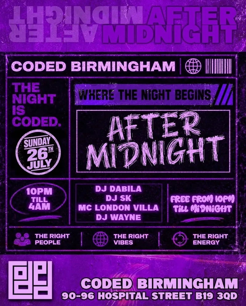 AFTER MIDNIGHT @CODED