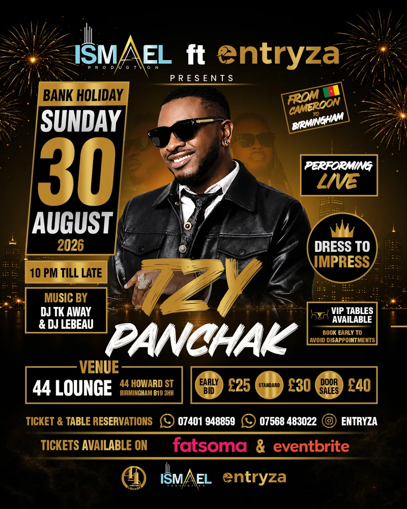 Tzy Panchak Live in Birmingham - Bank Holiday Shutdown