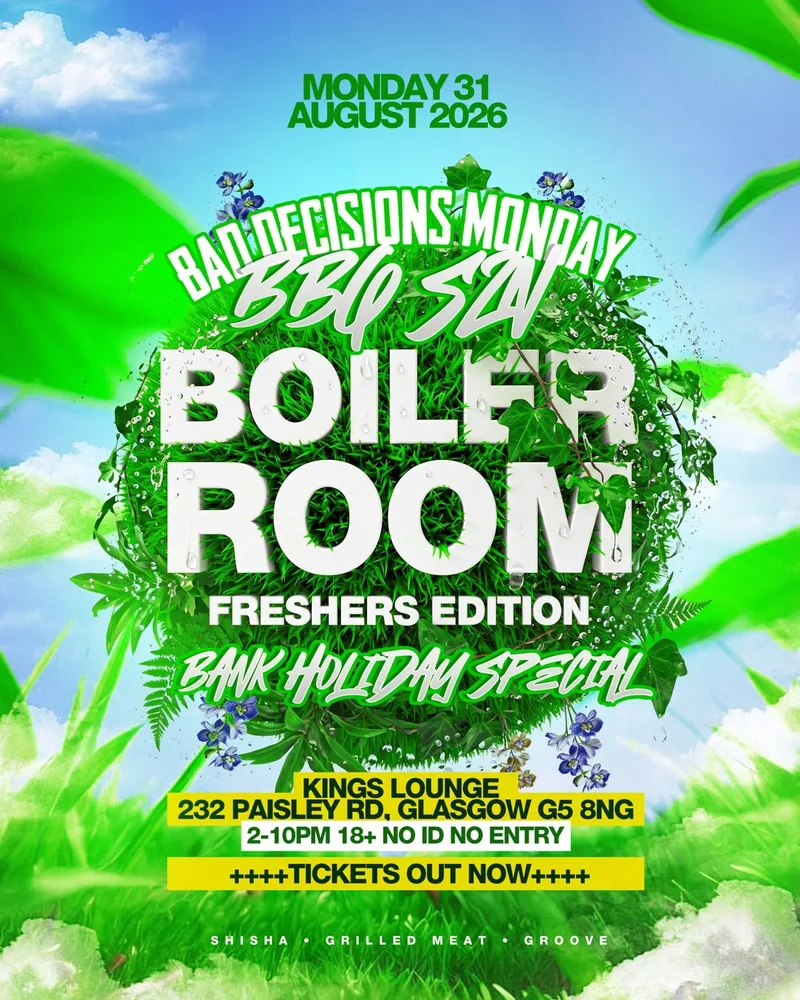 Bad Decisions Monday : BBQ SZN BOILER ROOM (Fresher Edition)
