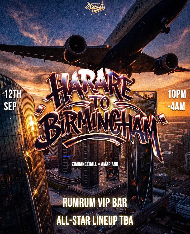 NSJ PRESENTS: HARARE TO BIRMINGHAM