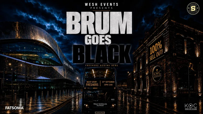 BRUM GOES BLACK