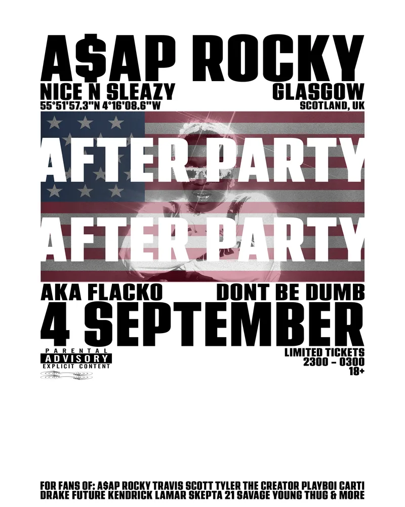 LUSTRA: A$AP ROCKY AFTERPARTY