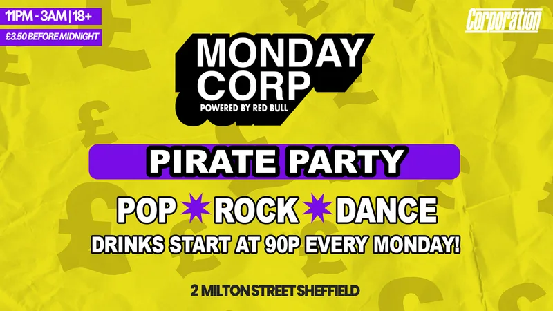 PIRATE PARTY | MONDAY CORP