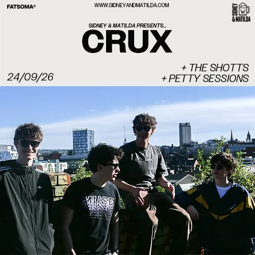 Crux + The Shotts + Petty Sessions