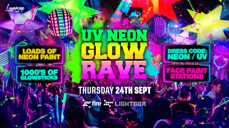 THE FRESHERS UV NEON GLOW RAVE 🌟 @ THE STEEL YARD LONDON! LONDON FRESHERS WEEK 2026