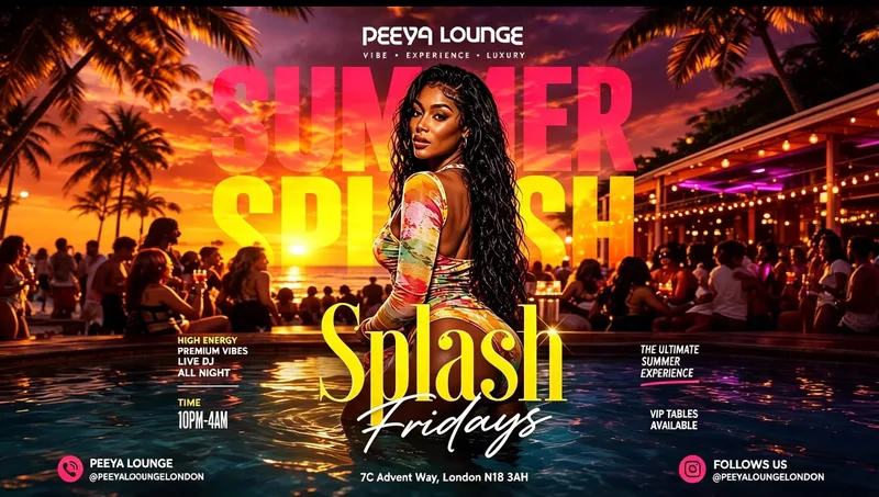 Peeya Presents: Super Splash - Splash Fridays 🌴🔥