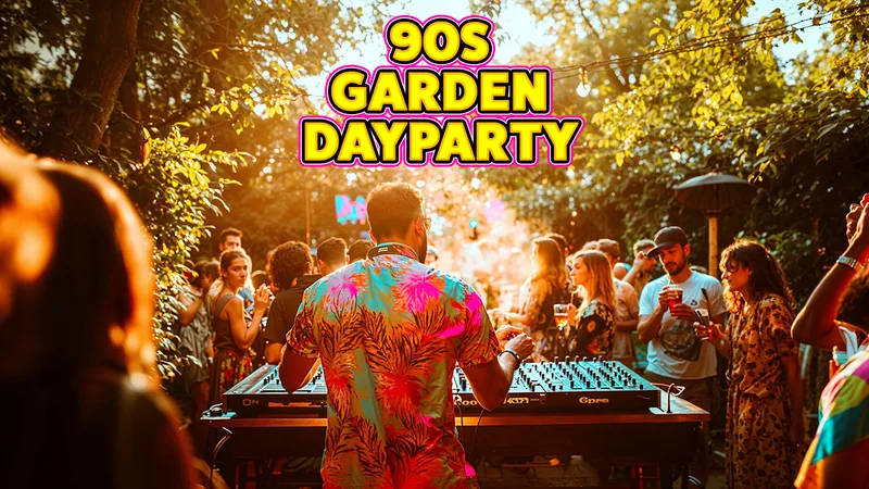 90s Garden Day Party: Chelmsford 🌿