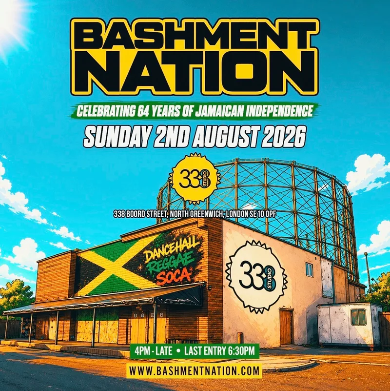 BASHMENT NATION - Jamaican Independence Day Party