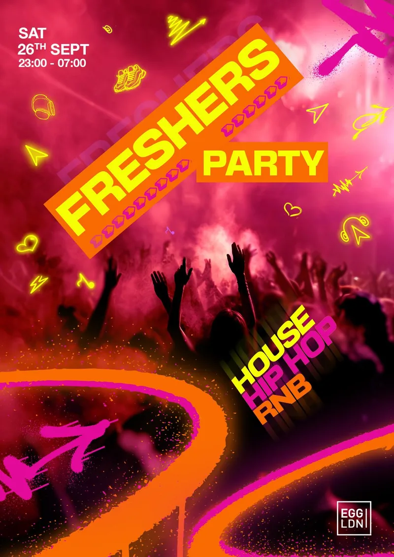Freshers Party - House, Hip Hop, Rnb / Limited Free Tickets