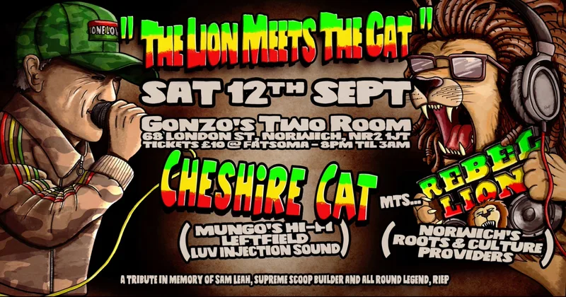The Lion meets the Cat, Rebel Lion meets Cheshire Cat, 12.09.26