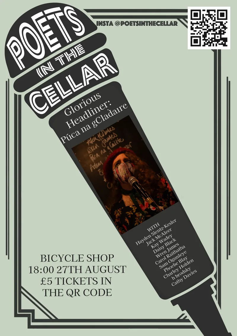 Poets in the Cellar - August Beatwave!