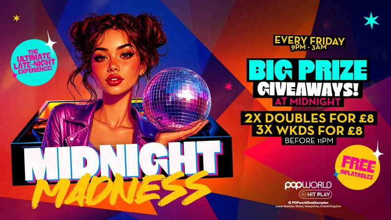 FRIDAY - MIDNIGHT MADDNESS
