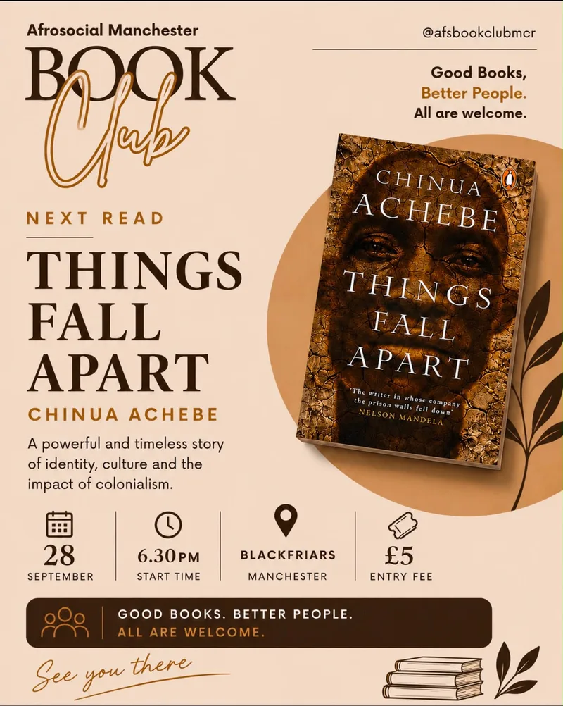 Manchester Book Club: Things Fall Apart