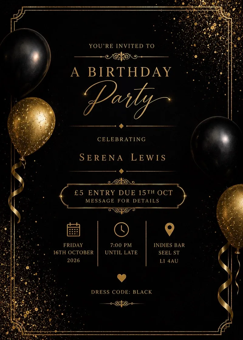 Serena’s Birthday Party