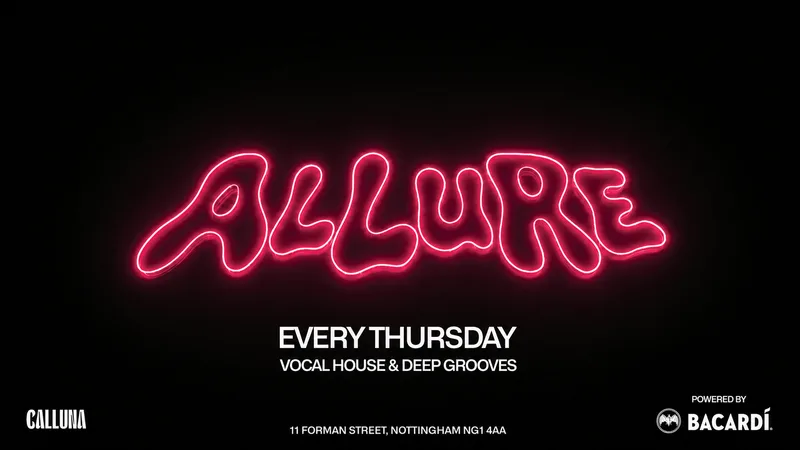 ALLURE - Week 6 | Every Thursday at Calluna