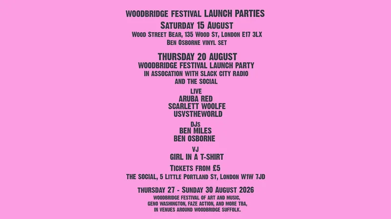 Woodbridge Festival of Art and Music Launch Party