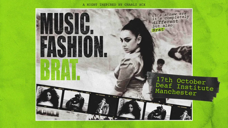 Music. Fashion. Brat.
