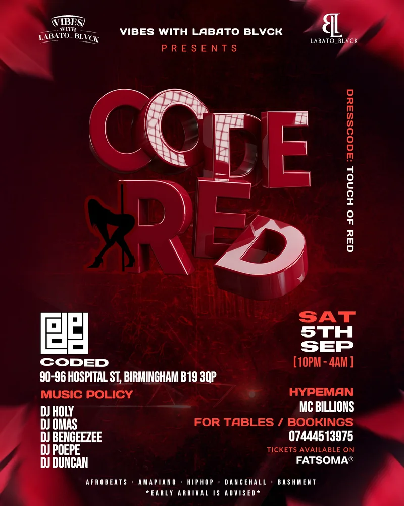 🚨THE CODE RED PARTY🚨