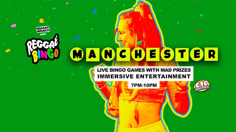 Reggae Bingo - Manchester - Fri 30th Oct