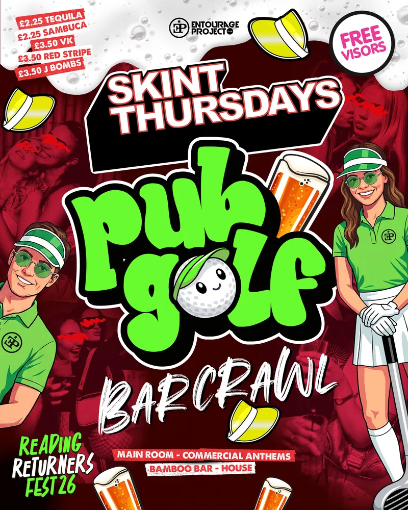 SKINT: PUB GOLF BARCRAWL ⛳️ (PART OF RETURNERS FEST 26)