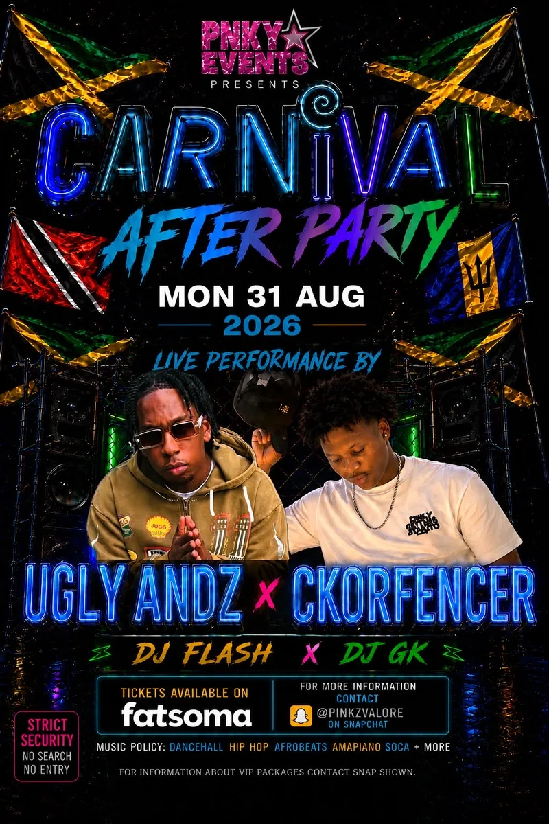 Carnival afterparty UglyAndz X CKorFencer